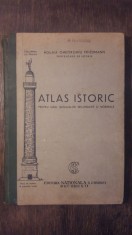 ATLAS ISTORIC- AGLAIA GHEORIGHIU FRIEDMANN CONTINE 30 DE HARTI FORMAT 30X22 foto