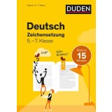 Deutsch in 15 Minuten - Zeichensetzung 5.-7. Klasse