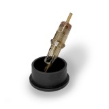 Capace Tus Tatuaj Silicon Negre KILLER INK, Baza, 25mm, Set 125 Bucati, Mixare Diluare Tus