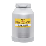 Bidon aluminiu pentru aparat de muls, 40&nbsp;litri :: 40&nbsp;litri