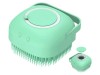 Perie Spalat Animale Silicon cu Rezervor Sampon, Masaj delicat, Curatare eficienta, Accesorii Petshop