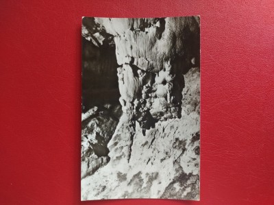 CARTE POSTALA - RSR - MUNTII APUSENI - PESTERA SCARISOARA foto