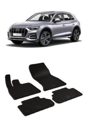 Set Covorase Auto Cauciuc Audi Q5 (Inclusiv Hybrid) (2017-2023) foto