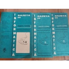 Gazeta de informatica nr 5-8/1994