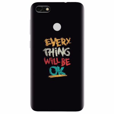 Husa silicon pentru Huawei P9 Lite, Everything Will Be Ok foto