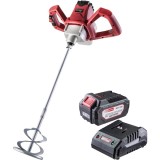 Raider RDP-SHM20 + RDP-R20 - Masina de amestecat 120 mm + Set 1 acumulator si incarcator Li-Ion 20 V 4 Ah