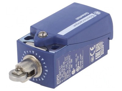 Limitator cursă rolă metalică 11.6mm 10A 250VAC foto