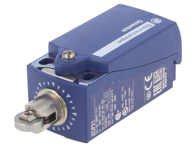 Limitator cursă rolă metalică 11.6mm 10A 250VAC
