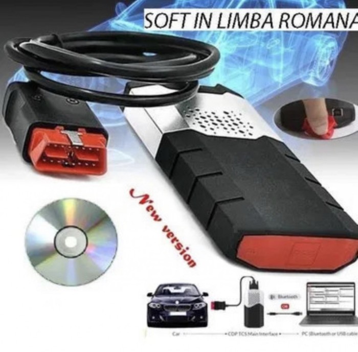 Tester Diagnoza 2024 Auto&amp;Camioane DELPHI DS150E BT SOFT 2022 SWEDEN A++++