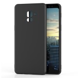 Husa samsung galaxy a8 2018 luxury case negru, Flippy
