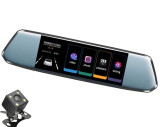Camera Video Auto Dubla tip Oglinda L809 DVR Techstar&reg; 7&quot; 5MP 170 Grade FullHD 1080P, TouchScreen