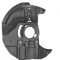 Protectie stropire disc frana Bmw Seria 3 (E46), Sedan/Combi, 06.1998-06.2005, fata, Dreapta, aluminiu