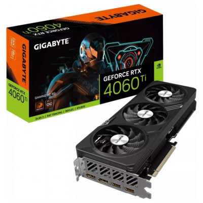 Placa video Gigabyte nVidia GeForce RTX 4060 Ti Gaming OC 8G, 8 GB GDDR6, 128 Bit foto