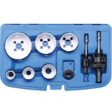 Trusa cu freze pentru gaurit de la 22-65 mm, BGS