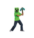 Set petrecere Minecraft pentru copii, masca si tarnacop, marime universala