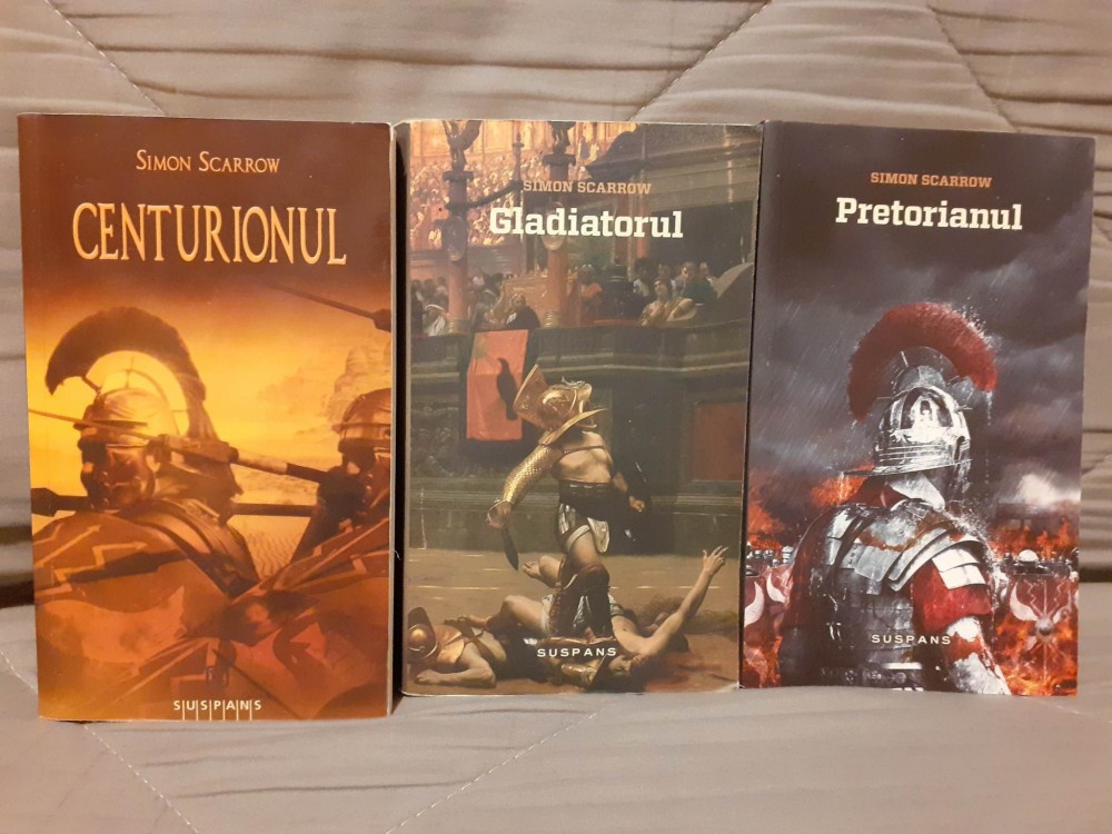 CENTURIONUL/GLADIATORUL/PRETORIANUL-SIMON SCARROW (3 VOL) | Okazii.ro