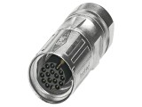 Conector M17 mufă ST 8 pini, 48V, 8A, ecranat, IP67