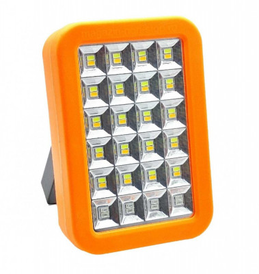 Proiector LED Cu Incarcare Solara, 48 LED SMD, 50W Functie Power Bank foto