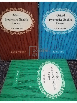 A. S. Hornby - Oxford progressive english course, 3 vol. (editia 1965) foto