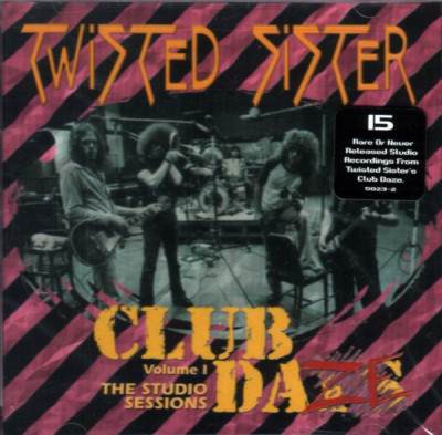(CD) Twisted Sister - Club Daze Vol. 1 - The Studio Sessions (EX) Heavy Metal foto