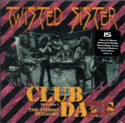 (CD) Twisted Sister - Club Daze Vol. 1 - The Studio Sessions (EX) Heavy Metal foto