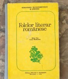 Mihai Pop Pavel Ruxandoiu-Folclor literar romanesc
