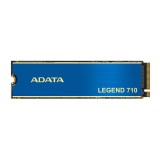 SSD ADATA, LEGEND 710, 1 TB, M.2, PCIe Gen3.0 x4, 3D TLC Nand, R/W: 2400/1800 MB/s, &quot;ALEG-710-1TCS&quot;