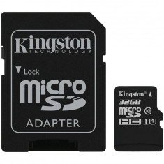 Kingston 32GB micSDHC Canvas Select Plus 100R A1 C10 Card + ADP EAN: 740617298680 foto