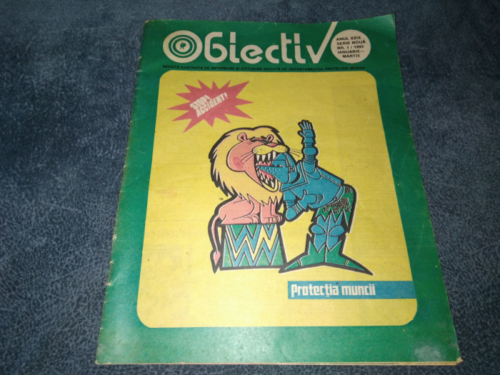 REVISTA REVISTA OBIECTIV NR 1 1993