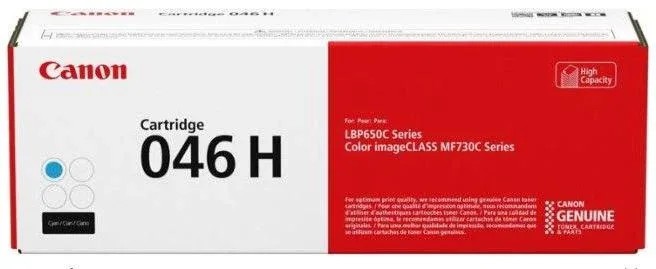Toner Canon CRG046HC, Cyan, capacitate 5000 pagini, pentru seriile LBP65x