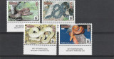 Samoa 2015-WWF,Fauna,Reptile,Serpi,MNH,Mi.1218-1221, Nestampilat