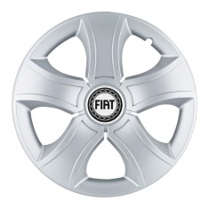 Set 4 Capace Roti 14 inchi (R14) Bis Gri, Compatibile Cu Fiat