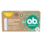 OB Organic normal Tampoane, 16 bucati, Johnson &amp; Johnson