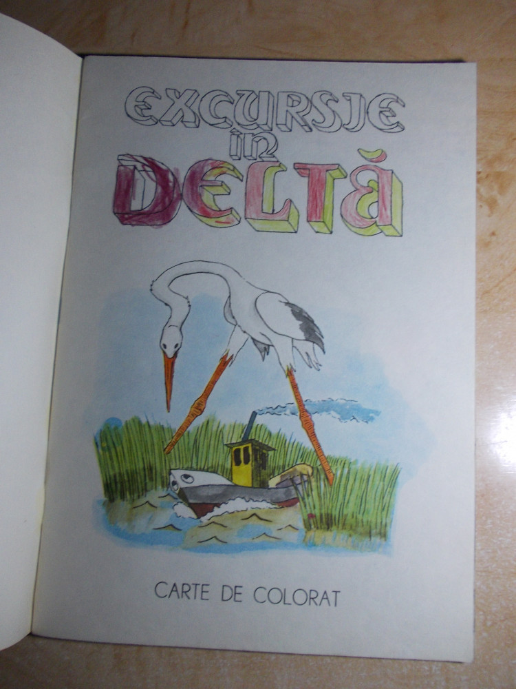 Because grow up Underline VLAD MICODIN - EXCURSIE IN DELTA ( CARTE DE COLORAT ) , 1979 | Okazii.ro