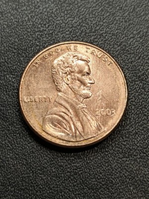 B 11 Moneda 1 Cent SUA 2003 foto