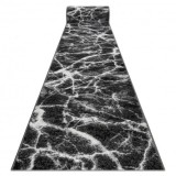 Traversa BCF MORAD Marmur Marmură antracit / negru, 90 cm