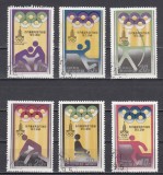 A12 S7 6 - Timbre foarte vechi - Coreea - Jocurile Olimpice Moscova 1980