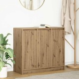 vidaXL Bufetă Stejar Artisan 85x34x76 cm Lemn prelucrat