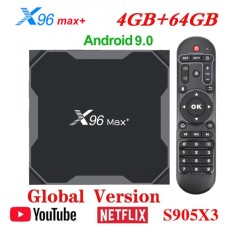 Smart Iptv Box X96 Max + 4G/32G G Android 9 Configurat 8K foto