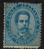 Italy 1879 King Umberto I 25C Mi.40A MH AM.426, Nestampilat