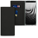 Husa pentru Sony Xperia XA2 Plus, Piele ecologica, Negru, 45821.01, Kwmobile