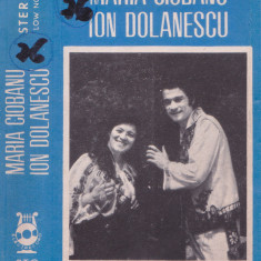 Caseta audio: Maria Ciobanu si Ion Dolanescu ( originala Electrecord STC240 )