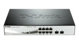 DLINK SW 6P-GB POE 2CMB SMART RM
