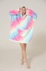 Bluza Rochie Pufoasa Oversize cu Gluga si Buzunar, Model Confortabil PJM253A-100, Marime Universala