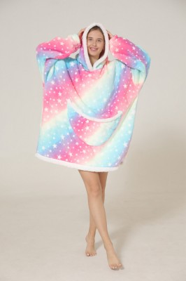 PJM253A-100 Bluza tip rochie pufoasa confortabila model oversize foto