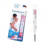Termometru Bazal Ovulatie Geratherm Clasic Sticla Precizie 0.1&deg;C Antialergenic Fara Mercur Analogic