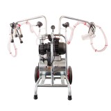 Aparat de muls vaci, oi si capre, cu loc de un bidon, 3 posturi