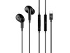 Casti In-Ear Tellur Attune Type-C, Negre, Microfon, Compatibile Telefoane Fara Jack 3.5mm, Audio Superior, Design Ergonomic