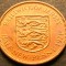 Moneda exotica HALF PENNY - JERSEY, anul 1971 * cod 3115