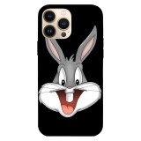 Husa compatibila cu Apple iPhone 11 Pro model Bugs Bunny, Silicon, TPU, Viceversa, Transparent, Carcasa